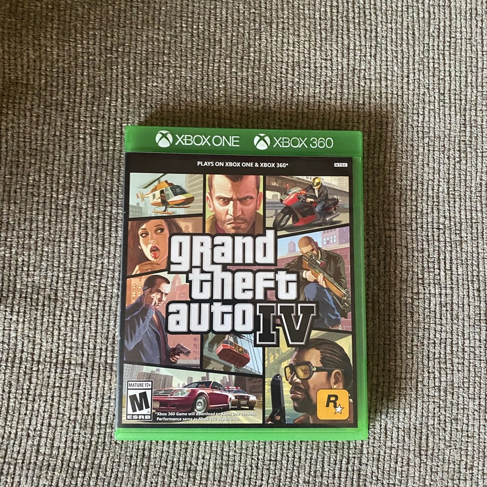 Grand Theft Auto IV Xbox 360 & Xbox One